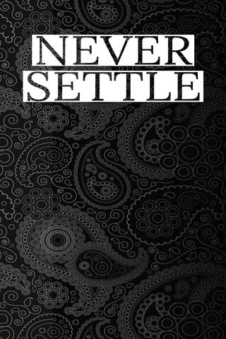 Never Settle: A Bold St..