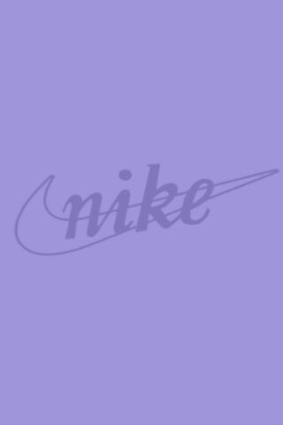 Nike Logo on a Purple B..