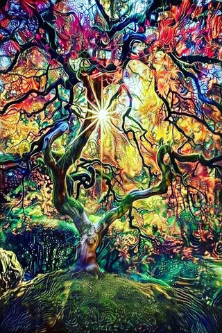 Enchanted Tree of Light..