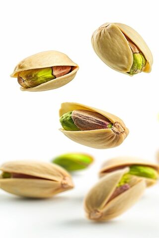 Nutty Delight: Floating Pistachios! 🥳