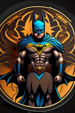 Bold Batman: A Hero's Stance 🦇✨