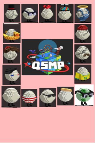 Colorful Characters of QSMP