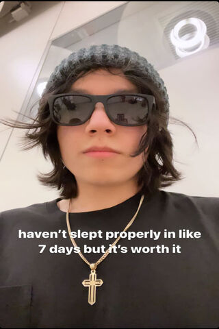 Sleepless but Thriving ..