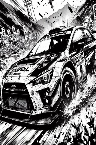 Rally Rush: The Manga E..