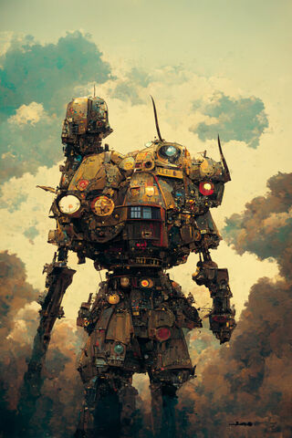 Steampunk Sentinel 🤖✨