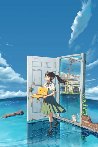 Dreamy Doorway 🌊✨