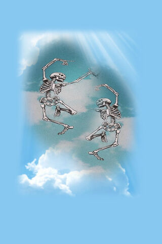 Dancing Skeletons in the Sky 💀✨