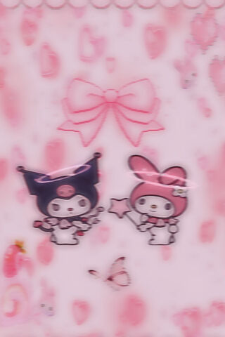 Cute Characters in Pink