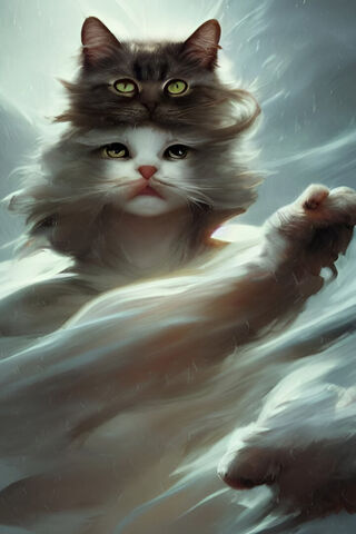 Mystical Cat Fusion 🐱✨