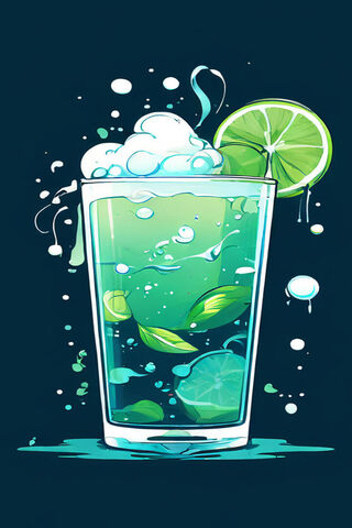 Smooth Green IPhone: Illustrator Design On