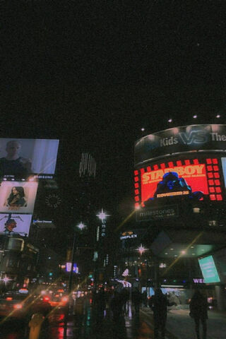 Neon Nights in Times Sq..