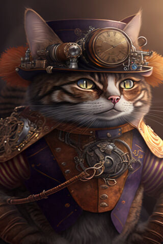 Steampunk Cat