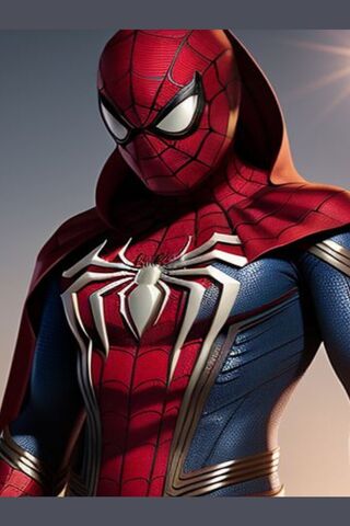 Spidey In A Cloak