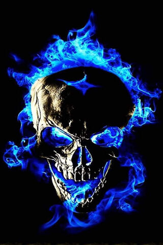 Fiery Skull of Mystery ..