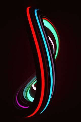 Vibrant Flow of Light 🌈✨