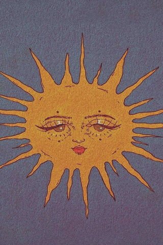 Radiant Sun with a Smil..