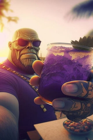 Thanos' Tropical Escape..