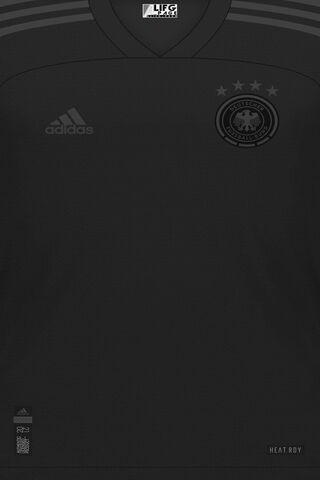 Sleek Black Germany Soccer Jersey ⚽️🇩🇪