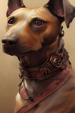 Majestic Canine Portrait 🐶✨