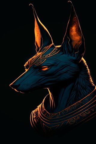 Mystical Guardian of the Underworld 🐾✨
