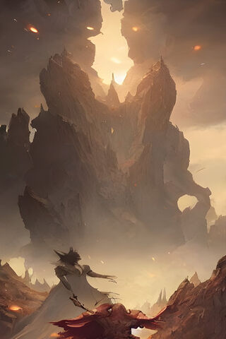 Epic Fantasy Landscape ..