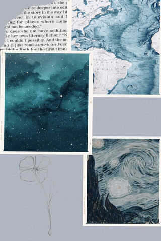 Dreamy Collage of Art a..