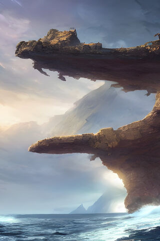 Majestic Cliffside Fant..