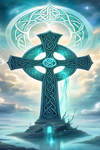Enchanted Celtic Cross ..