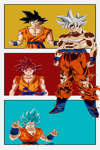 Legendary Transformations of Goku! 🌟