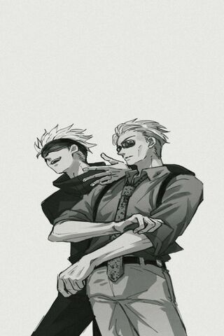 Mysterious Duo in Monochrome 🖤🤍