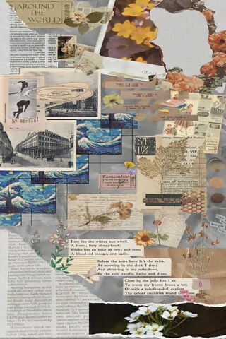 Artistic Collage of Mem..