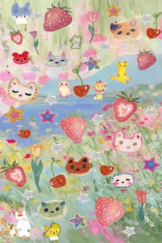 Whimsical Feline Fantasy 🌸🐱