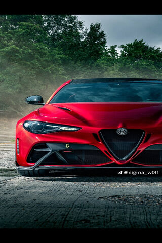 Fierce Elegance: The Red Racer 🚗🔥