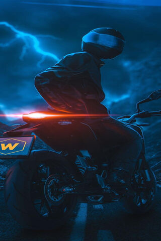 Thunder Rider ⚡🏍️