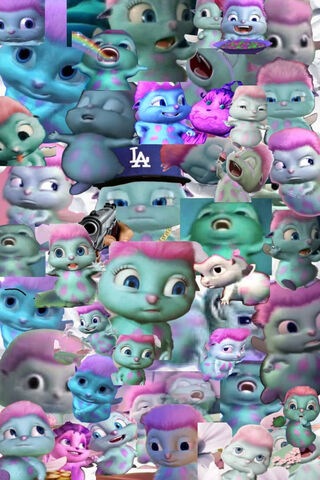 Colorful Chaos of Cartoon Characters 🎨✨