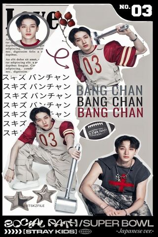 Bang Chan's Super Bowl Vibes! 🏈❤️