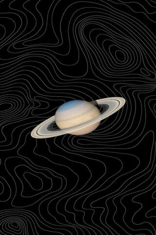 Saturn's Majestic Rings..