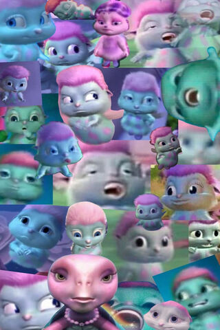 Colorful Characters Collage 🌈✨