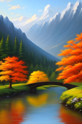 Autumn Serenity 🍂🏞️