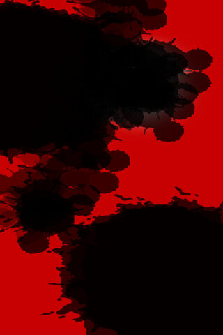 Dark Abstract Splash 🌑🔴