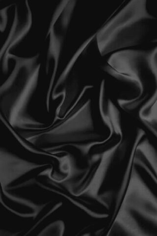 Luxurious Black Satin F..