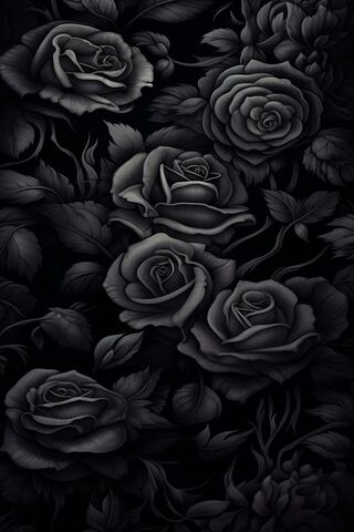 Dark Elegance: Black Ro..