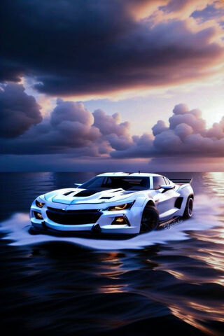 Speed on Water: The Ultimate Camaro Experience 🚗💨🌊