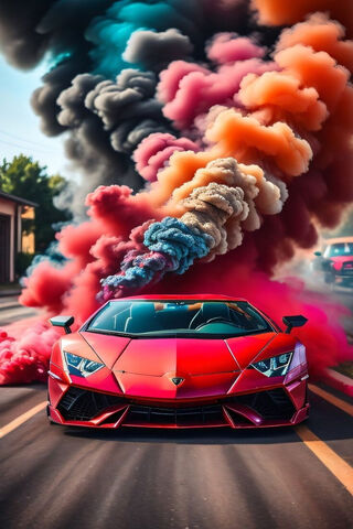 Vibrant Velocity: The Art of Speed