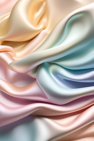 Dreamy Silk Waves 🌈✨