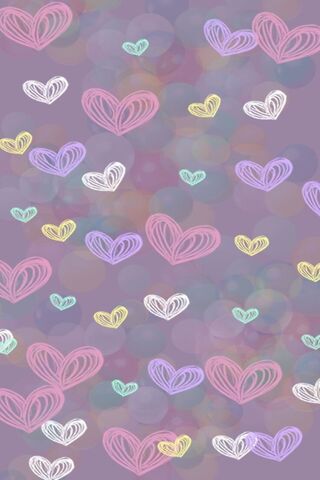 Whimsical Heart Pattern