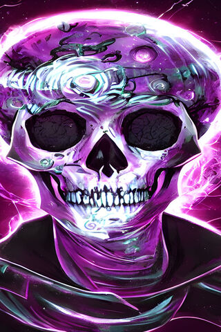 Cosmic Skull Vibes 💀✨