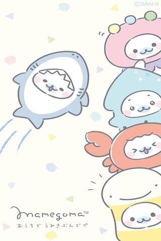 Adorable Mamemoguma Friends 🦈💖