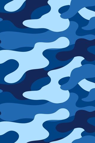 Cool Blue Camo Vibes 🌊💙