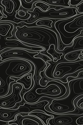 Abstract Contour Lines ..
